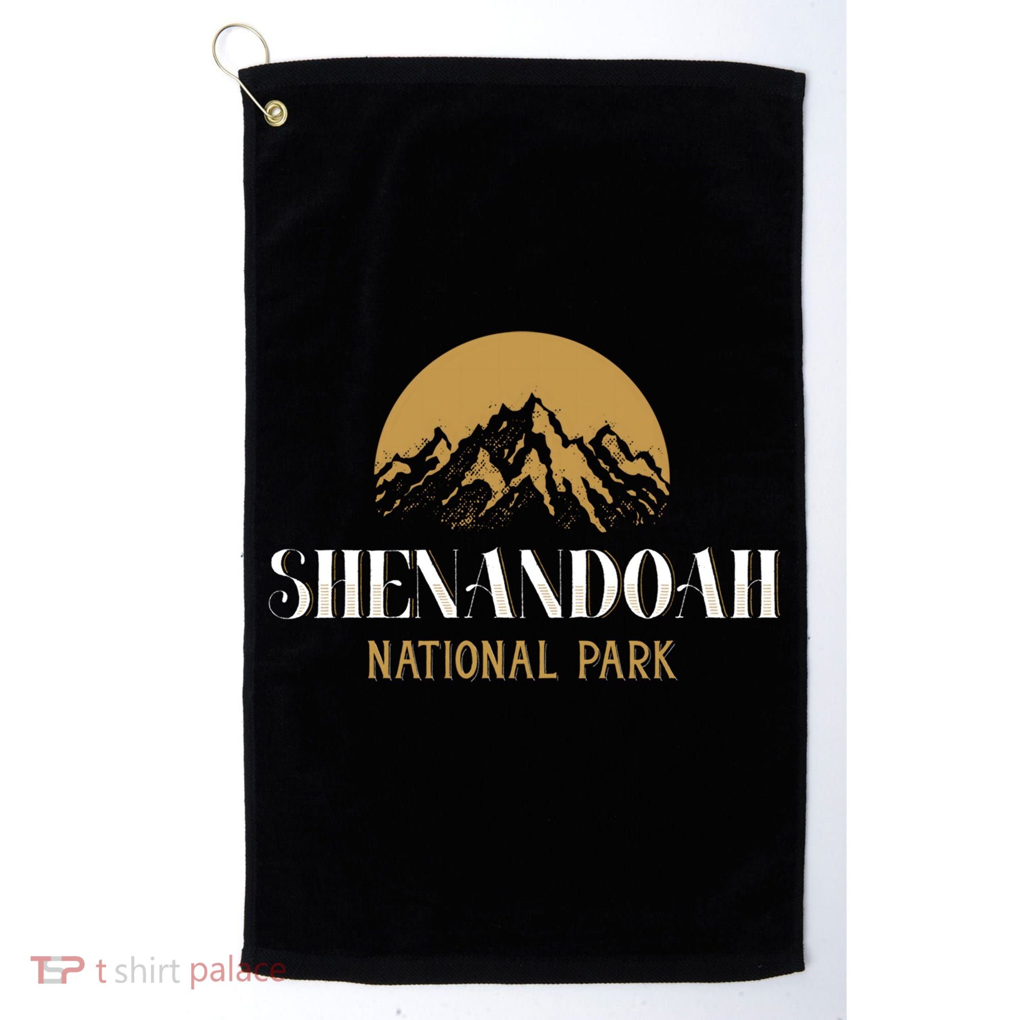 Camping Hiking Outdoor Gift Shenandoah National Park Gift Golf Towel
