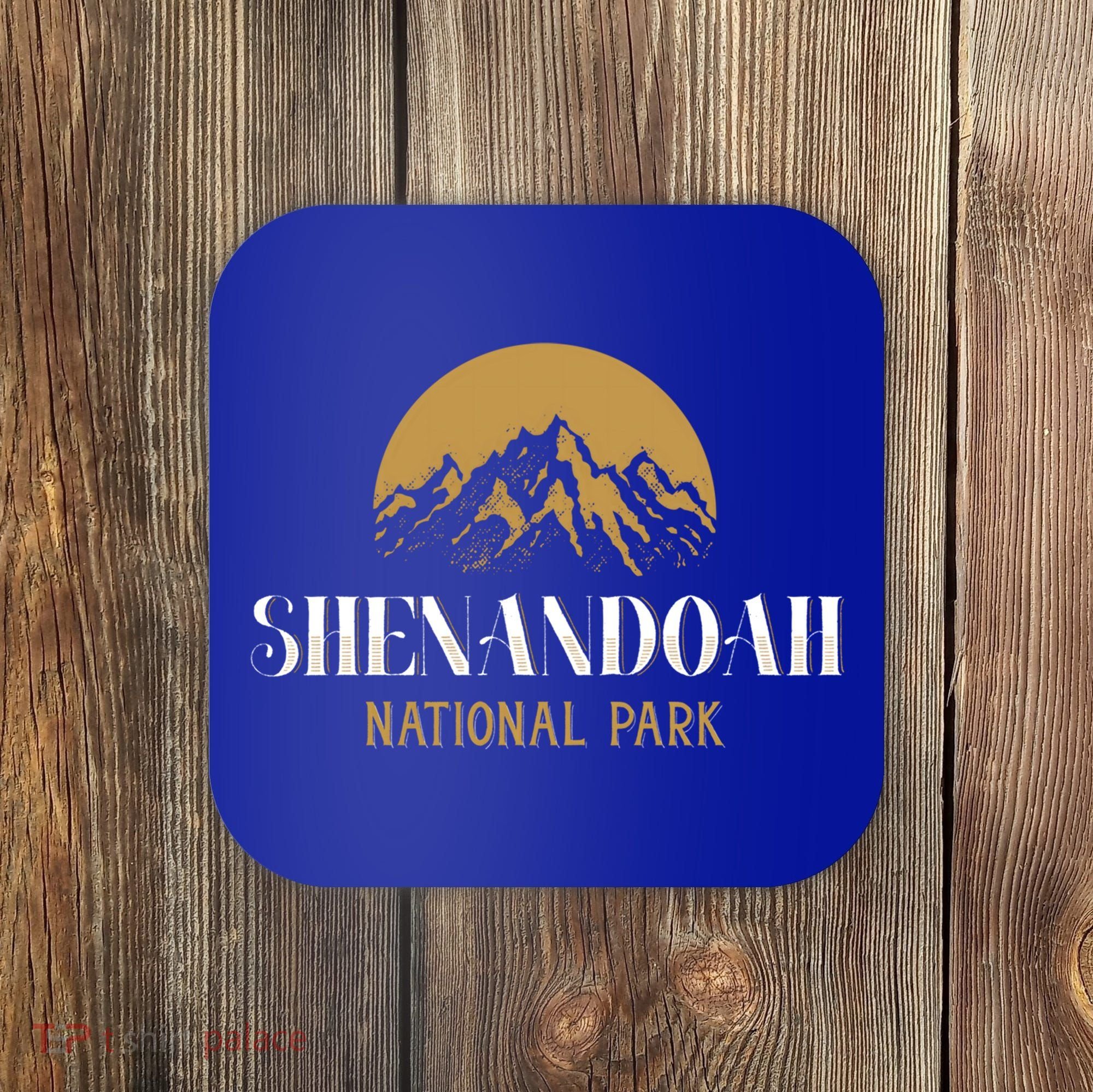 Camping Hiking Outdoor Gift Shenandoah National Park Gift Coaster