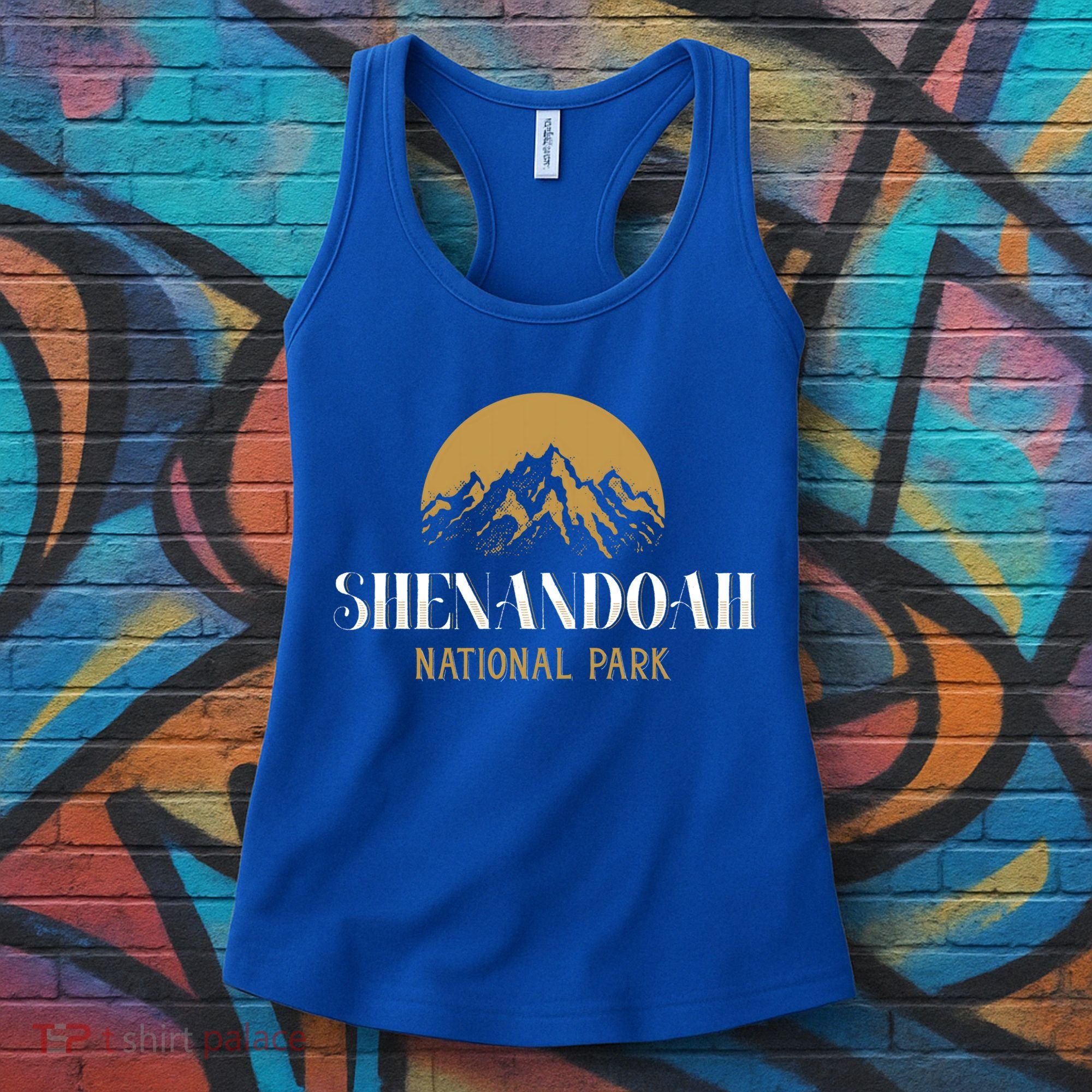 Camping Hiking Outdoor Gift Shenandoah National Park Gift Women's Tank Top