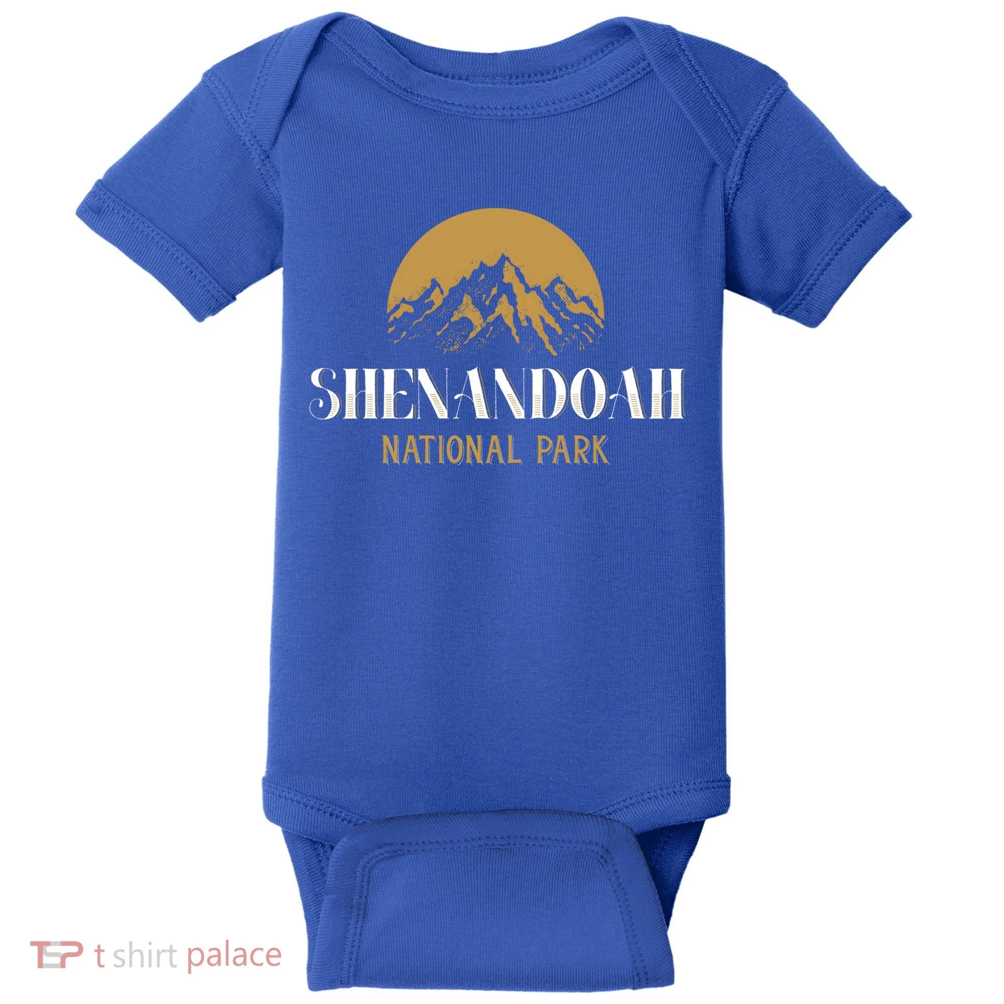 Camping Hiking Outdoor Gift Shenandoah National Park Gift Baby Bodysuit