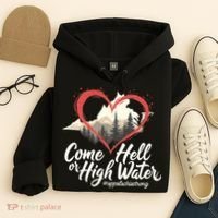 Come Hell Or High Water Mountain Appalachia Strong Nc Vn Tn Hoodie thumb 4