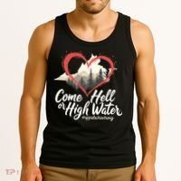 Come Hell Or High Water Mountain Appalachia Strong Nc Vn Tn Tank Top thumb 3
