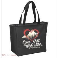 Come Hell Or High Water Mountain Appalachia Strong Nc Vn Tn Tote Bag thumb 2