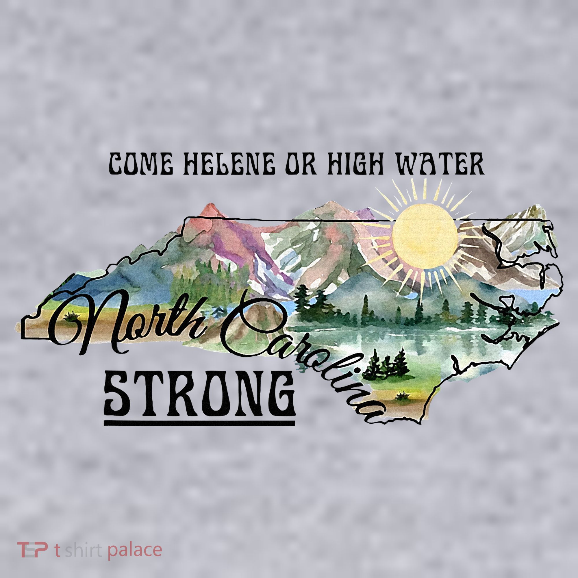 Come Helene Or High Water North Carolina Strong Women's Sweatshirt