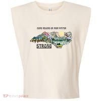 Come Helene Or High Water North Carolina Strong Garment-Dyed Women's Muscle Tee thumb 0