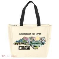 Come Helene Or High Water North Carolina Strong Tote Bag thumb 0
