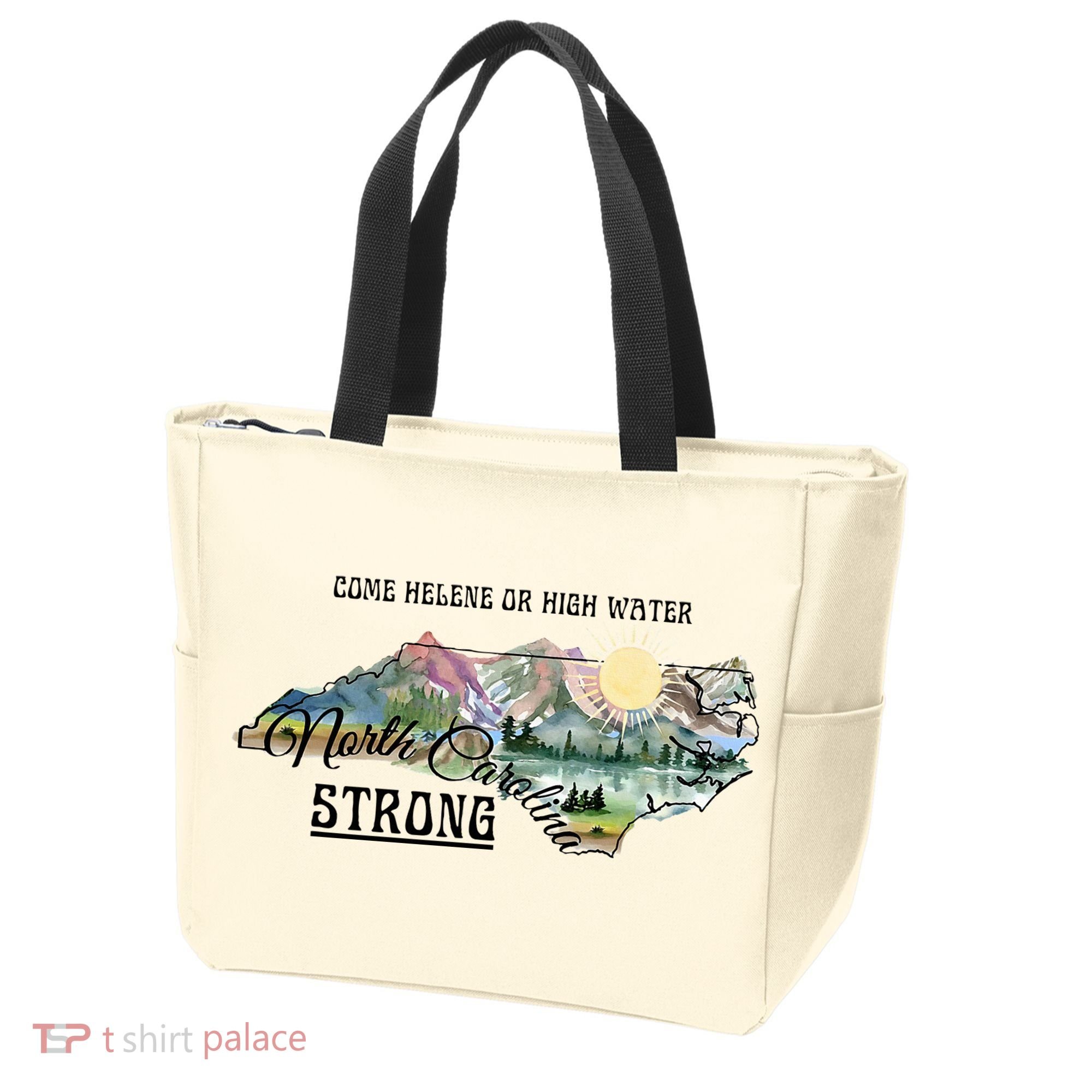Come Helene Or High Water North Carolina Strong Tote Bag