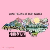 Come Helene Or High Water North Carolina Strong Coaster thumb 2
