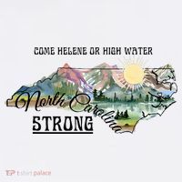 Come Helene Or High Water North Carolina Strong Apron thumb 3