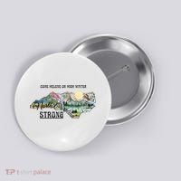 Come Helene Or High Water North Carolina Strong Button thumb 0