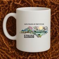 Come Helene Or High Water North Carolina Strong Coffee Mug thumb 2