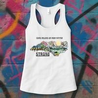 Come Helene Or High Water North Carolina Strong Women's Tank Top thumb 3