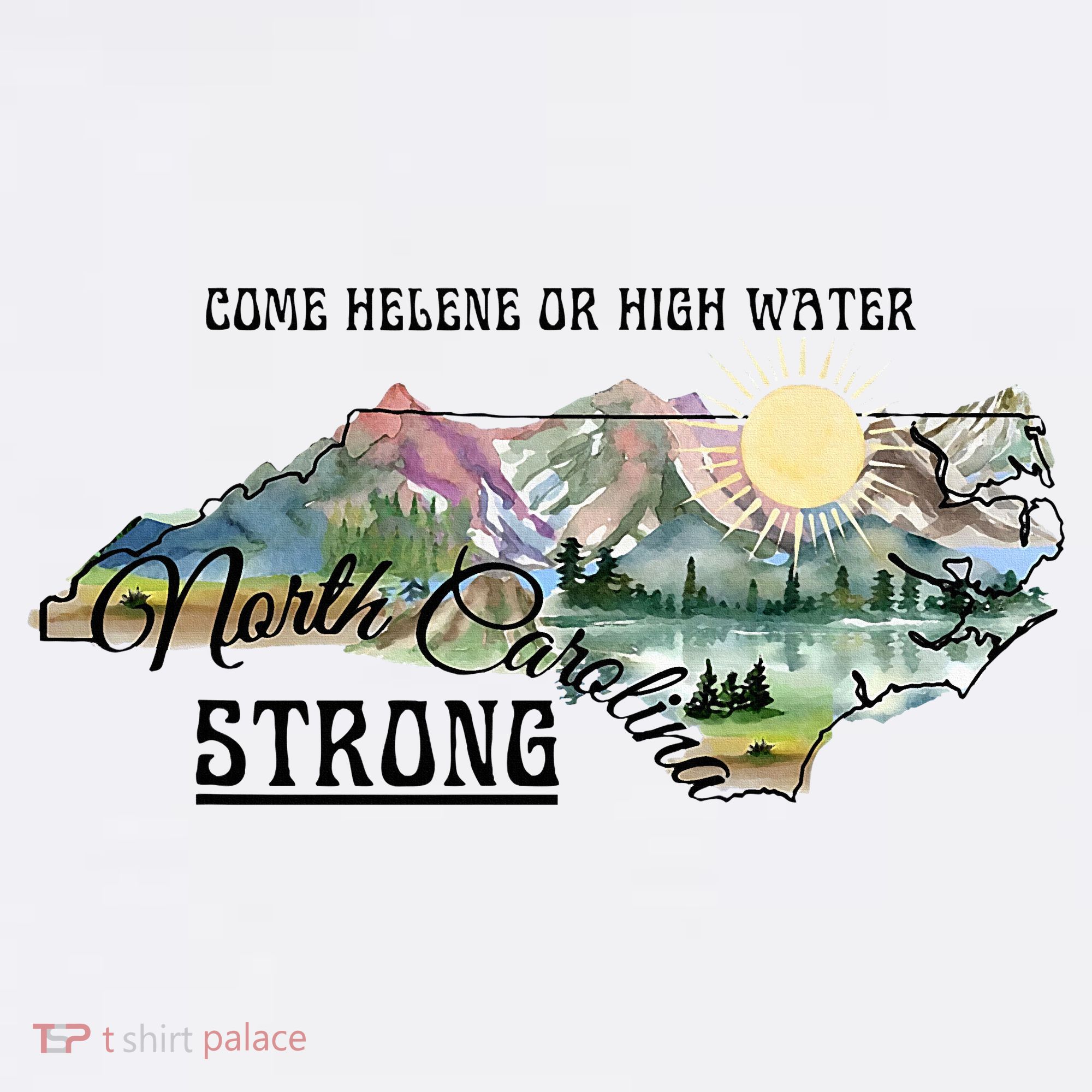 Come Helene Or High Water North Carolina Strong Women's Tank Top
