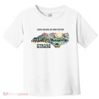 Come Helene Or High Water North Carolina Strong Toddler T-Shirt thumb 0