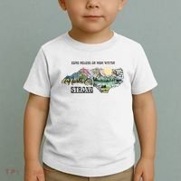 Come Helene Or High Water North Carolina Strong Toddler T-Shirt thumb 2