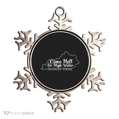 Come Hell Or High Water Cool Kentucky Strong Ornament