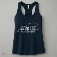 Come Hell Or High Water Cool Kentucky Strong Women's Tank Top thumb 3