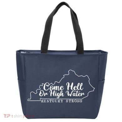 Come Hell Or High Water Cool Kentucky Strong Tote Bag