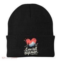 Come Hell Or High Water Mountain Appalachia Strong Nc Vn Tn Beanie thumb 0
