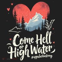 Come Hell Or High Water Mountain Appalachia Strong Nc Vn Tn Beanie thumb 2