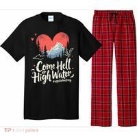 Come Hell Or High Water Mountain Appalachia Strong Nc Vn Tn Pajama Set thumb 0