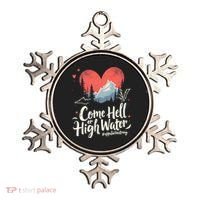 Come Hell Or High Water Mountain Appalachia Strong Nc Vn Tn Ornament thumb 0