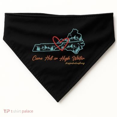 Come Hell Or High Water Appalachian Strong USA-Made Doggie Bandana
