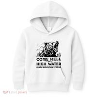 Come Hell Or High Water Black Mountain Strong Kids Hoodie thumb 0