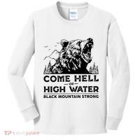 Come Hell Or High Water Black Mountain Strong Kids Long Sleeve Shirt thumb 0