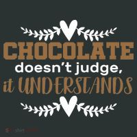 Chocolate Doesn't Judge It Understands Tank Top thumb 6