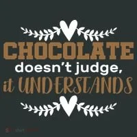 Chocolate Doesn't Judge It Understands Kids Hoodie thumb 5