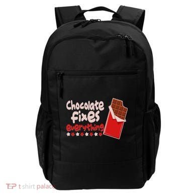 Chocolate Fixes Everything Chocolate Candy Bar Backpack