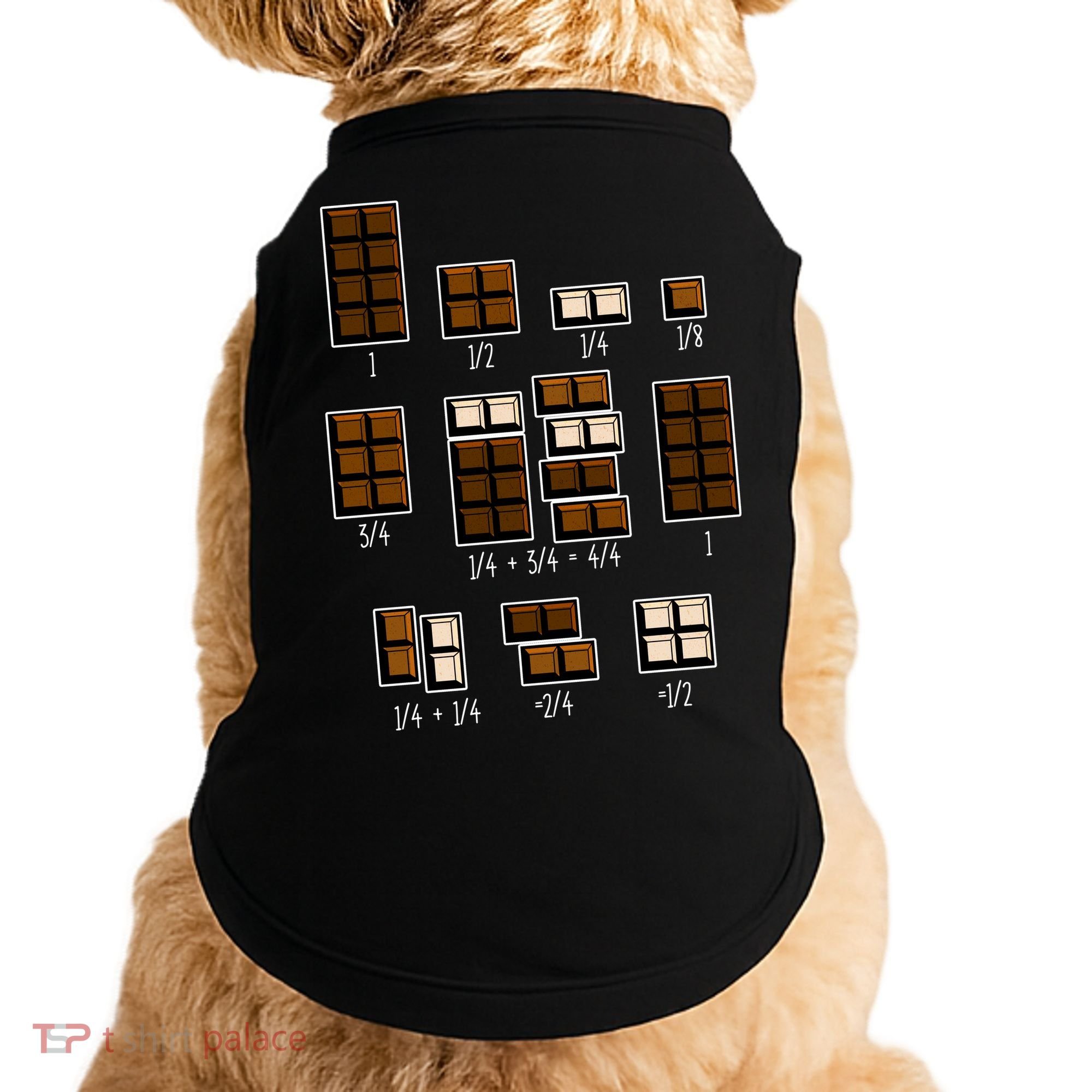 Chocolate Fractions Doggie Tank