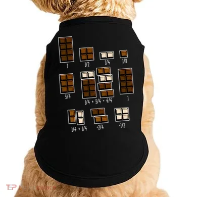 Chocolate Fractions Doggie Tank