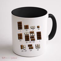 Chocolate Fractions Coffee Mug thumb 1