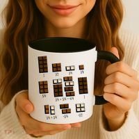 Chocolate Fractions Coffee Mug thumb 3