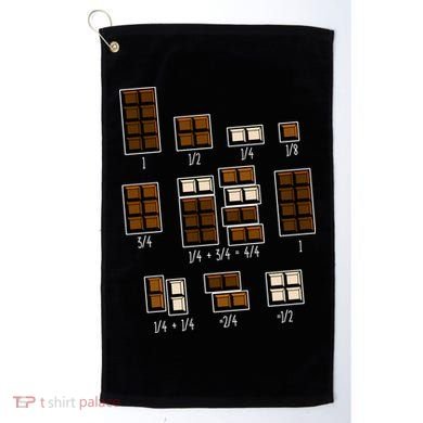 Chocolate Fractions Golf Towel