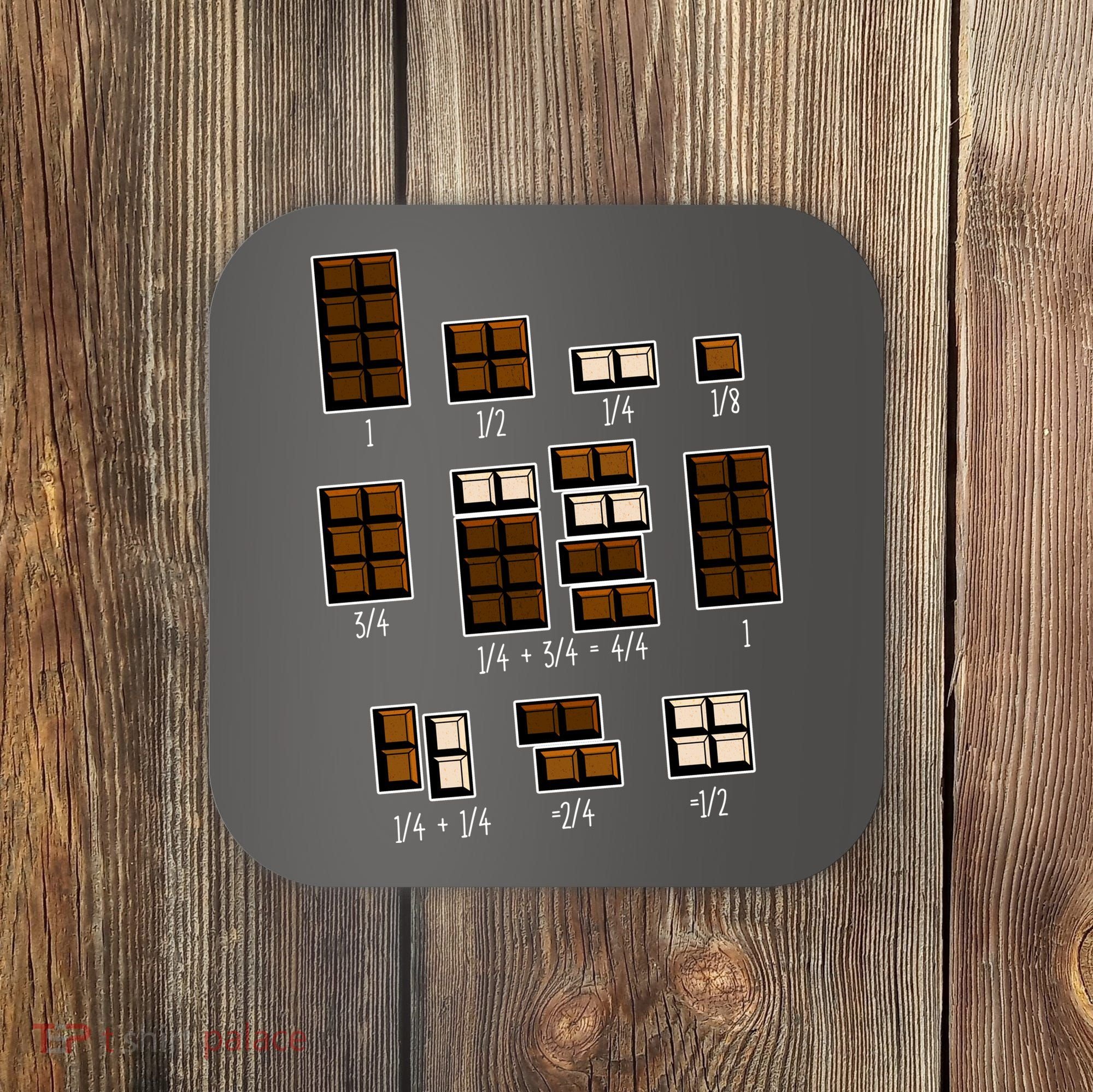 Chocolate Fractions Coaster