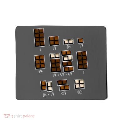 Chocolate Fractions Mousepad