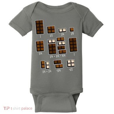 Chocolate Fractions Baby Bodysuit