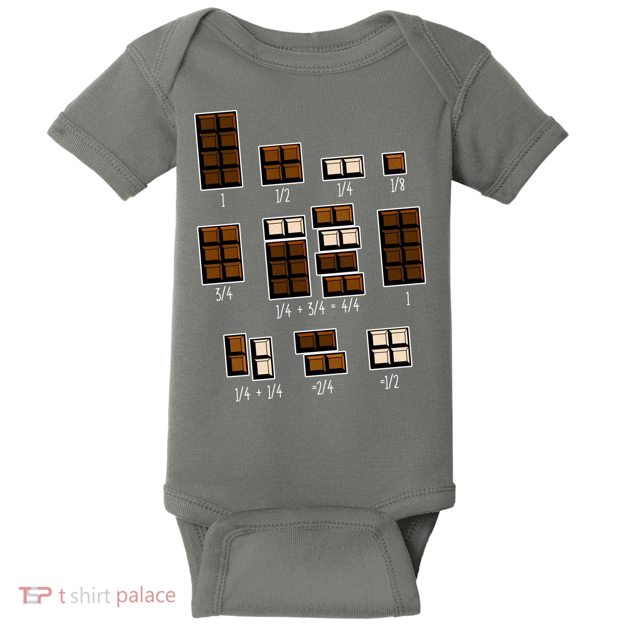 Chocolate Fractions Baby Bodysuit