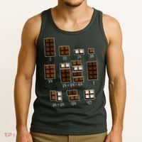 Chocolate Fractions Tank Top thumb 3