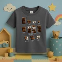 Chocolate Fractions Toddler T-Shirt thumb 3