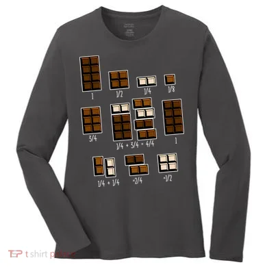 Chocolate Fractions Women's Long Sleeve Shirt