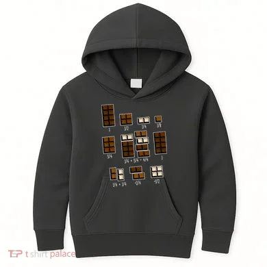 Chocolate Fractions Kids Hoodie