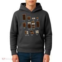 Chocolate Fractions Kids Hoodie thumb 4