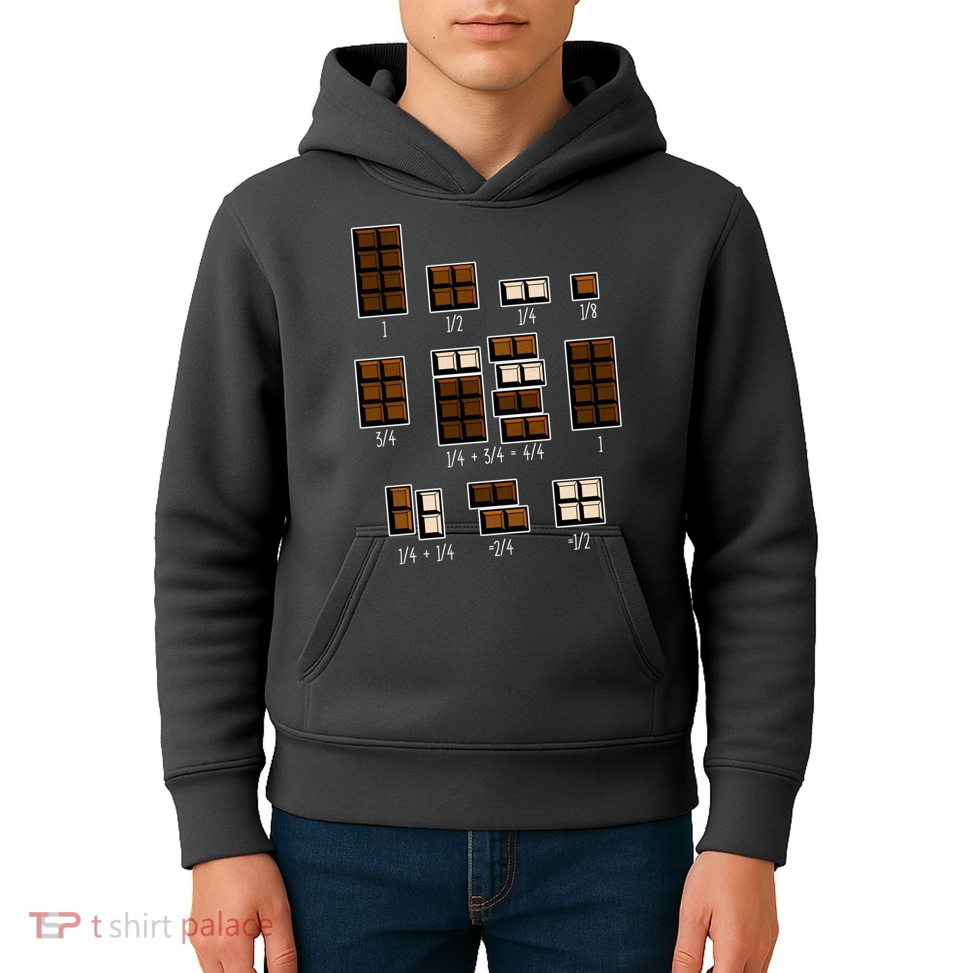 Chocolate Fractions Kids Hoodie