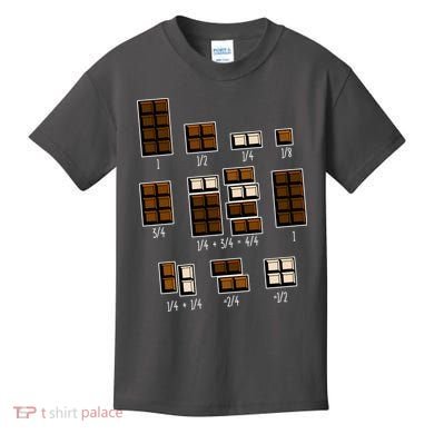 Chocolate Fractions Kids T-Shirt