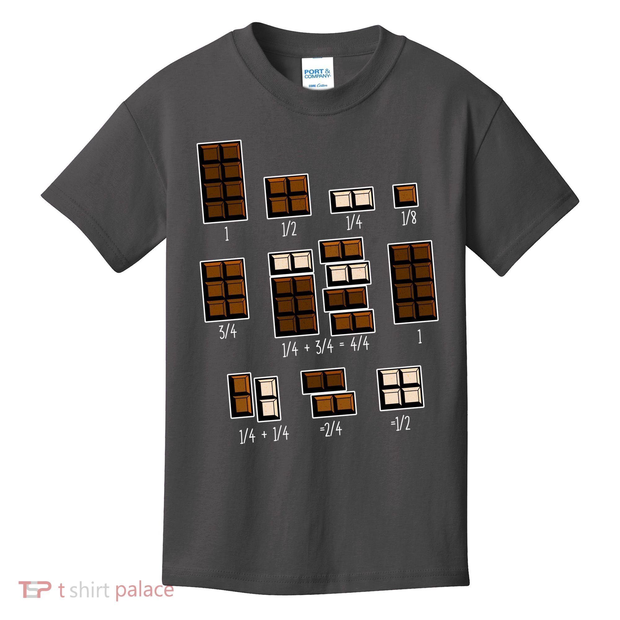 Chocolate Fractions Kids T-Shirt