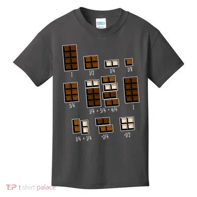 Chocolate Fractions Kids T-Shirt